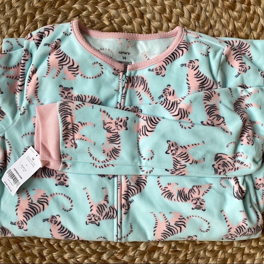 Carter’s Footed Pajamas - Cat